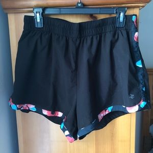 Black Running Shorts